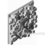 RPG Diffusor Systems Skyline LP Diffuser - 2 Panels (White)