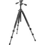Slik Pro 500DX Tripod with 3-Way Pan/Tilt Head - Supports 10 lb (4.5 kg)