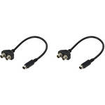 Datavideo CB-2 S-Video to BNC Adapters