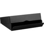 Archival Methods 01-133 Drop Front Archival Storage Box (11.75 x 15 x 3", Black)