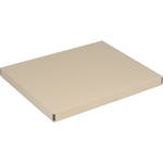 Archival Methods 01-013 Drop Front Archival Storage Box (11.75 x 15 x 1.5", Tan)