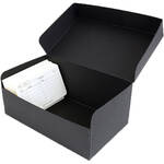Archival Methods Hinged Lid Box (12.25 x 7.5 x 5-3/8'', Black)