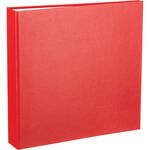 Archival Methods 17-5011 Collector Grade Ring Binder  (1.5" O-Ring, Red)
