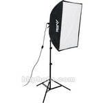 Smith-Victor KSBQ-1000 1,000 Watt Pro SoftBox Light Kit (120V)