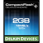 Delkin Devices 2GB CompactFlash Memory Card eFilm 125x