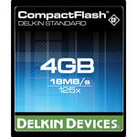 Delkin Devices 4GB CompactFlash Memory Card eFilm 125x