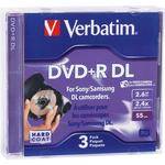 Verbatim 2.6GB 4x DigitalMovie Mini DVD+R Discs - 3 Pack