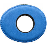 Blue Star 90143 Blue Microfiber Oval Small Eye Cushion