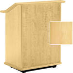 Da-Lite Lancaster 32" Adjustable Floor Lectern (Honey Maple)