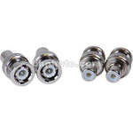 Lorex BNC Male to RCA Female Connectors - 4 Pack