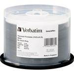 Verbatim DVD+R 8.5GB DL White Thermal Disc (50)
