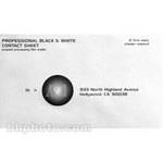 A&I Develop + Proof Sheet Mailer for Black & White Film