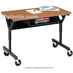 Bretford 36 x 30" Connections Student Classroom Desk (Wild Cherry)