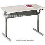 Bretford 42 x 30" Connections Student Classroom Desk (Grey Mist)
