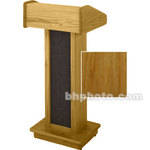 Sound-Craft Systems Floor Lectern (Natural Mahogany)