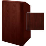 Sound-Craft Systems Floor Lectern Rounded Corners (Dark Mahogany)