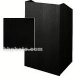Sound-Craft Systems Floor Lectern (Black Oak)
