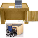 Sound-Craft Systems ADA-2 Lectern (Natural Oak)
