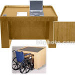 Sound-Craft Systems ADA-2 Lectern (Natural Mahogany)