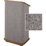 Sound-Craft Systems CFL Floor Lectern (Gunmetal/Walnut)