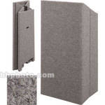 Sound-Craft Systems Folding Floor Lectern (Gunmetal)