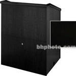 Sound-Craft Systems Presenter 48" Veneer Lectern (Black Painted)