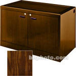 Sound-Craft Systems 2-Bay Equipment Credenza - Veneer/Dark Oak