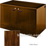 Sound-Craft Systems 4-Bay Equipment Credenza - Veneer/Dark Oak
