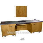 Sound-Craft Systems Custom Presentation Desk (Natural Mahogany)