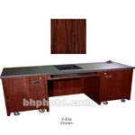 Sound-Craft Systems Custom Presentation Desk (Dark Cherry Oak)