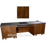 Sound-Craft Systems 2-Bay Custom Presentation Desk (Dark Oak)