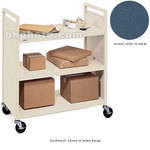 Bretford Mobile Flat Shelf Book & Utility Truck (Topaz)