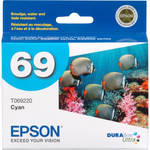 Epson 69 DURABrite Ultra Cyan Ink Cartridge for Epson Stylus CX5000 & CX6000 Printers