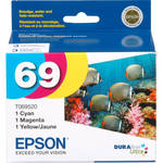 Epson 69 DURABrite Ultra Ink Cartridge Multipack (Cyan, Magenta, Yellow)