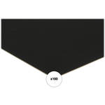 Savage ProCore Mat and Mount Board - Black Antique/White - 11 x 14" (4-Ply)