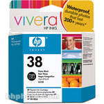 HP (C9413A ) HP 38 Photo Black Pigment Ink Cartridge