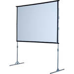 The Screen Works E-Z Fold Portable Projection Screen - 5'4" x 7'10" - Matte Brite Plus 