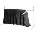 The Screen Works 48" Skirt for E-Z Fold Truss Projection Screen-10x10'- Black