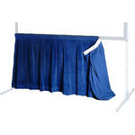 The Screen Works 48" Skirt for E-Z Fold Truss Projection Screen-7x19'- Blue
