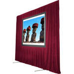 The Screen Works Trim Kit for the Stager's Choice 8'6"x14' Projection Screen - Burgundy