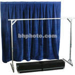 The Screen Works E-Z Fold Tech Surround - Velour - Blue