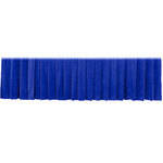 The Screen Works Drapery Panel for the 16'x50" Classic Screen - Velour - Blue