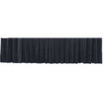 The Screen Works Drapery Panel for the 18'x13' Classic Screen - Velour - Black