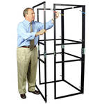 The Screen Works E-Z Fold Equipment Tower - Frame and Case