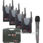Galaxy Audio AS-TGHH5-4 - Wireless Tourguide Handheld System with 4 Receivers