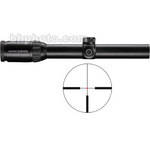 Schmidt & Bender 1.1-4x24 Zenith Riflescope with Illuminated #7 FlashDot Reticle