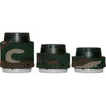 LensCoat Lens Covers for the Nikon Teleconverter Set (Forest Green Camo)