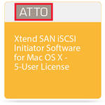 ATTO Technology Xtend SAN iSCSI Initiator Software for Mac OS X - 5-User License