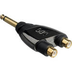 Monster Cable Mono 1/4" Male to 2 RCA Female Y-Adapter
