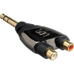 Monster Cable Stereo 1/4" Male to 2 RCA Female Y-Adapter